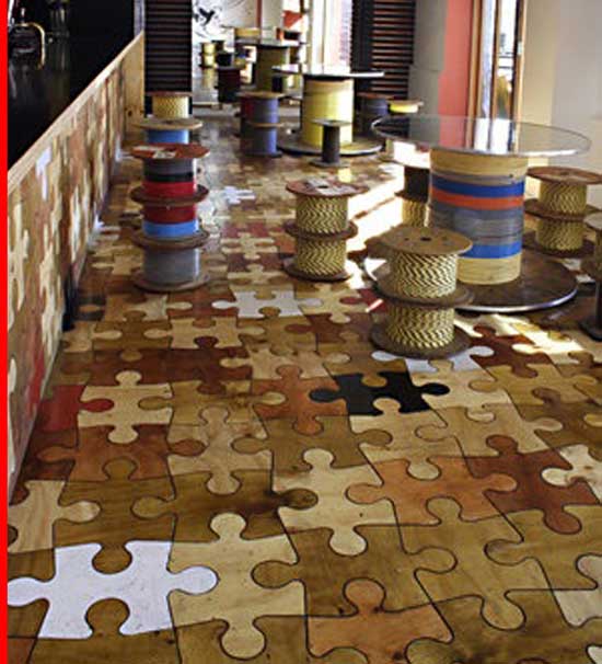 Wooden-Puzzle-Pieces-Flooring, 