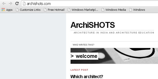 archishots, Indian Architecture and Design Bloggers