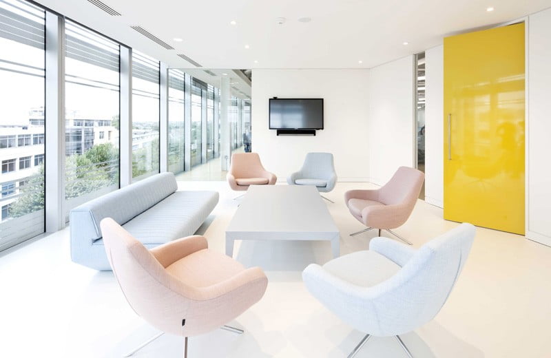 modern office interior design of uktv,