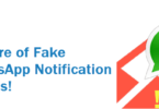 Fake Whatsapp Notifications,