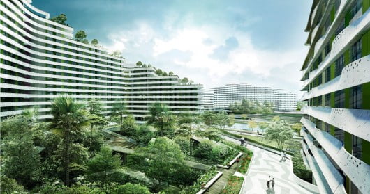 Verdant Urban Oasis, Punggol Waterway Terraces, Group8asia, Singapore, Master plan, Housing Development,