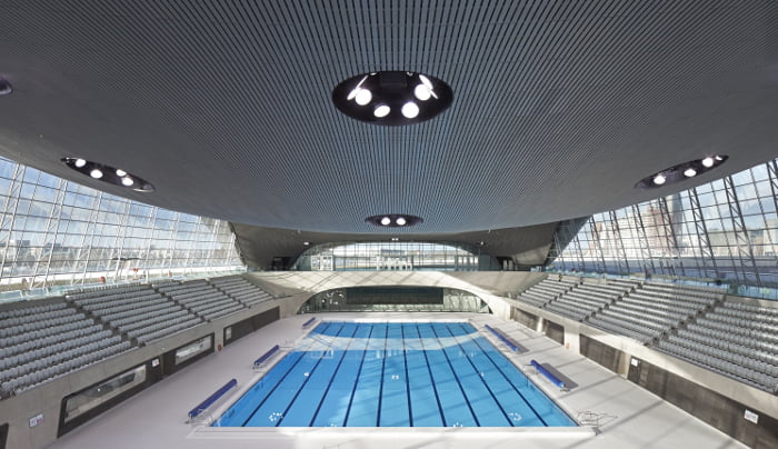 London Aquatics Centre pool,