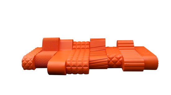 SIXINCH-Orangebeast- outdoor plastic furniture (Courtesy SIXINCH)
