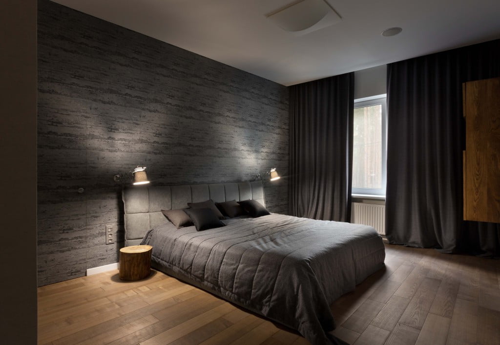 modern forest home master bed interior kadvacorp (15)