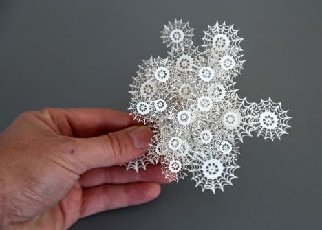 Laser Cut Paper Art Nature Inspired Magic Circle By Artist Rogan Brown (7)
