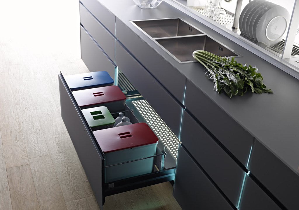 Valcucine - Kitchen Cabinets Design By New Logica System-verde_lucido- (7)