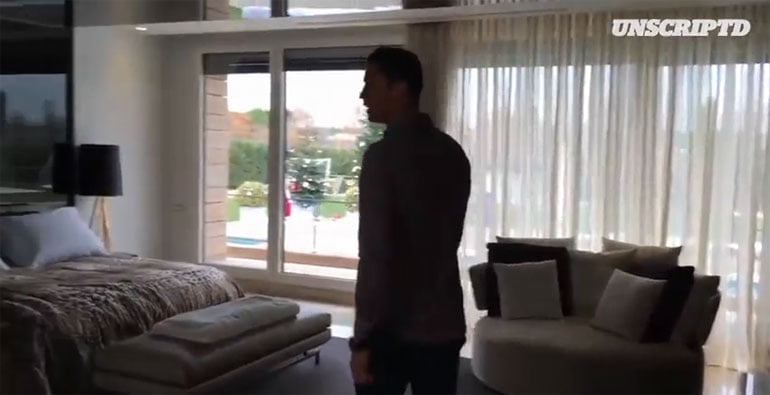Cristiano-Ronaldo-house-bedroom-interior-madrid-spain