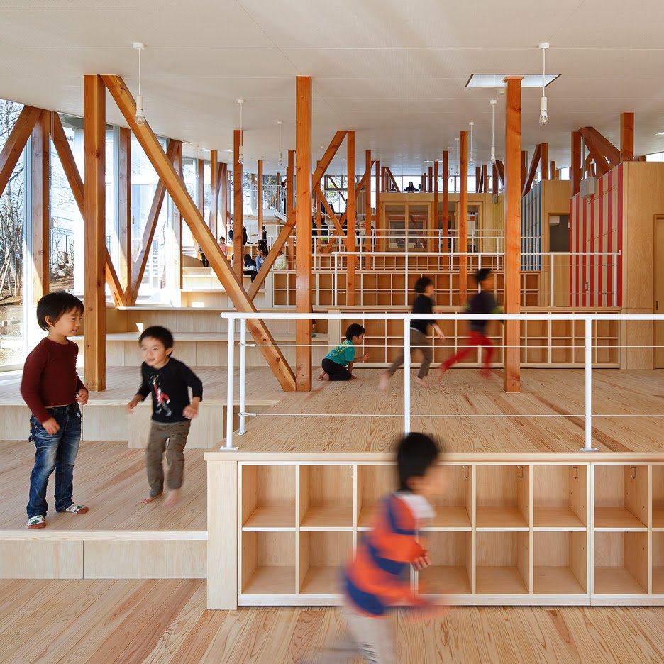 Nursery Interior By Yamazaki Kentaro Design Workshop