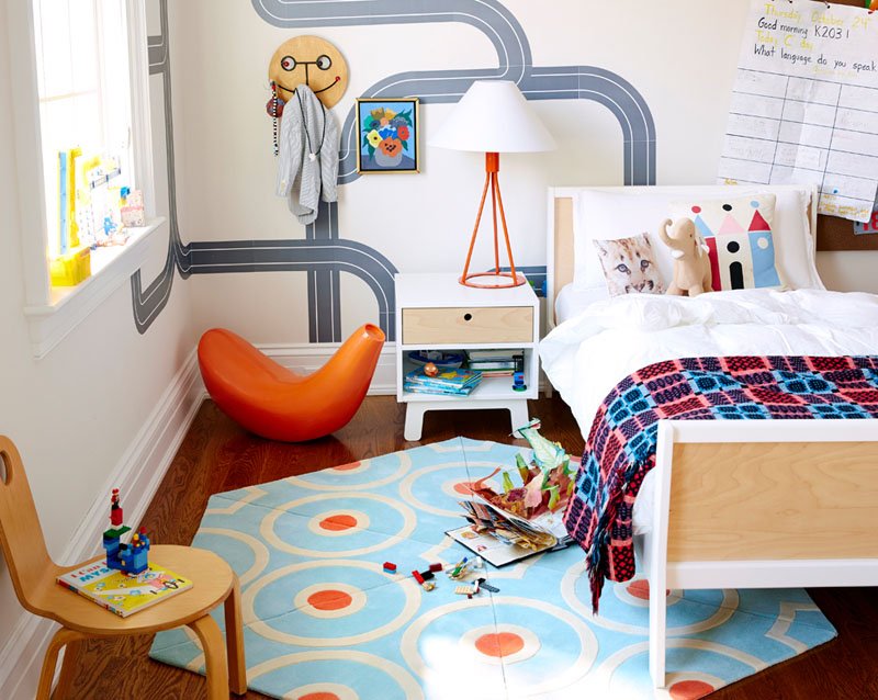 round area rugs for kids room to create playful space