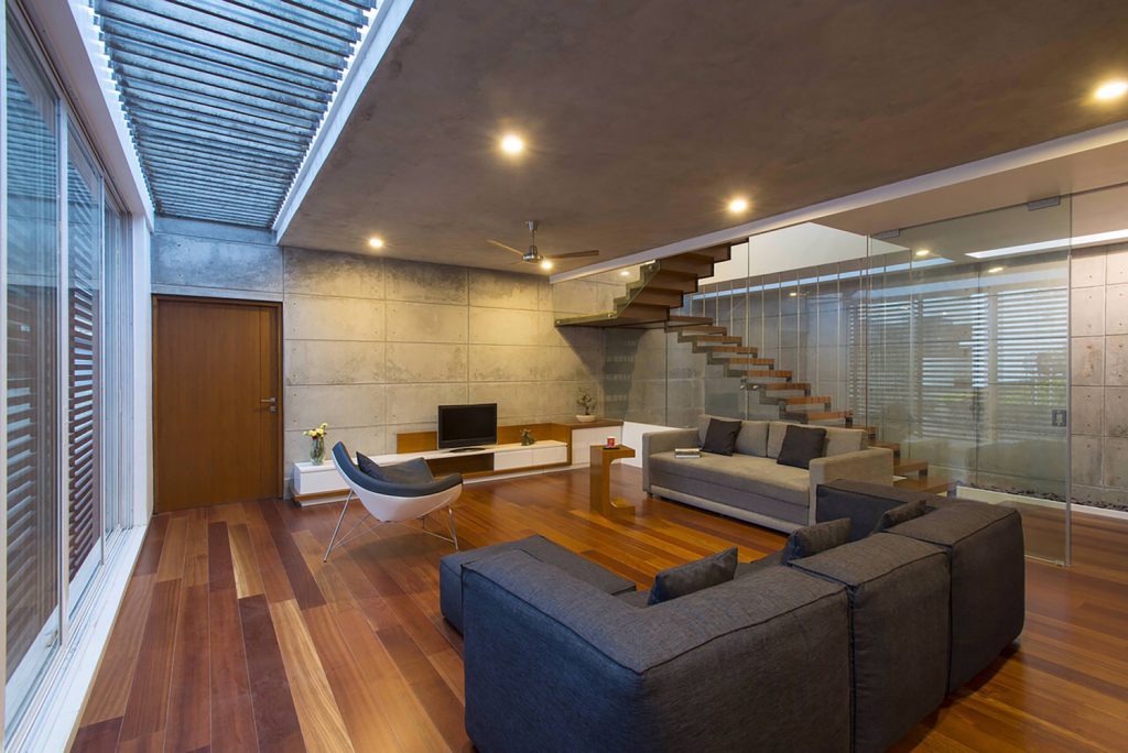 Badri Residence A Modern Indian House Architecture Paradigm (15)