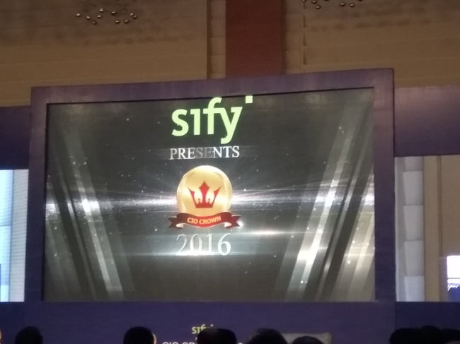 CIO Crown 2016 Event By Sify Technologies in Mumbai Overview (27)