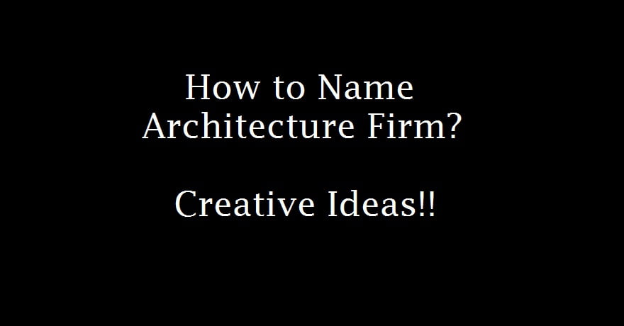 name architecture firm,