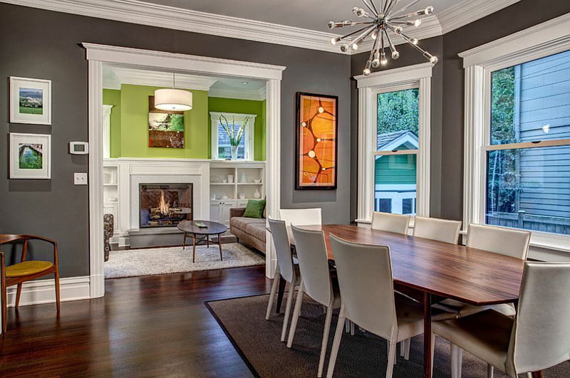 Best Gray Paint Color For Dining Room