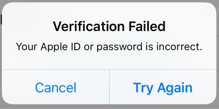 Verification Failed, Apple Id Verification Failed, iCloud Id Verification Failed, iPad id Verification Failed,